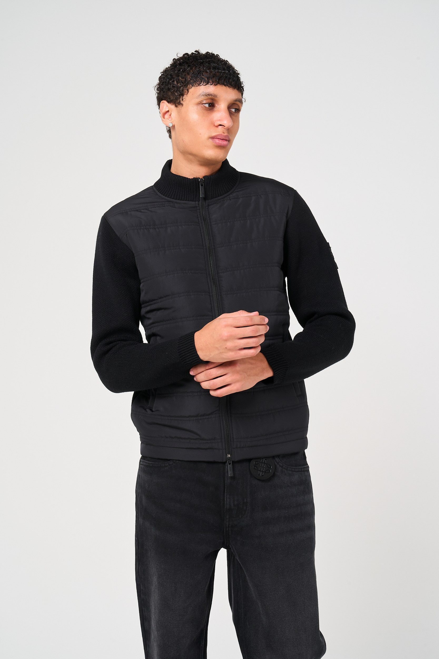 Hester Quilted Black Jacket