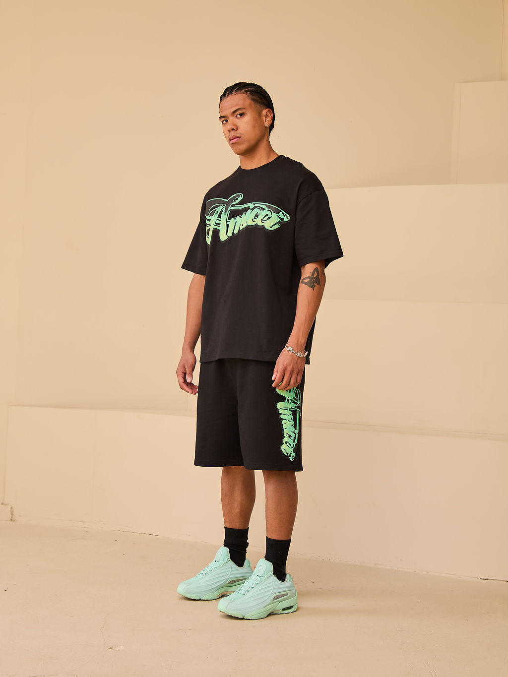 Verdent Graphic Jogger Zwart