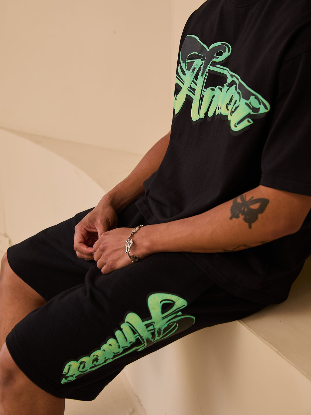 Verdent Graphic Jogger Zwart