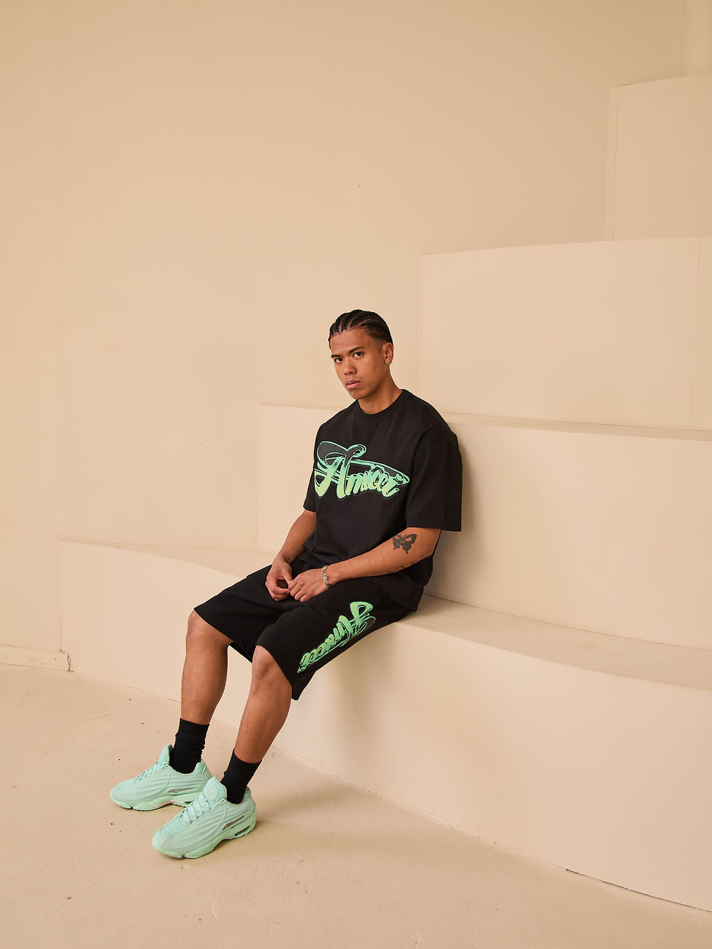 Verdent Graphic Jogger Zwart