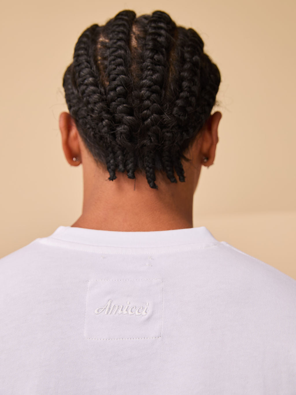 Larvotto Wit Grafisch T-shirt