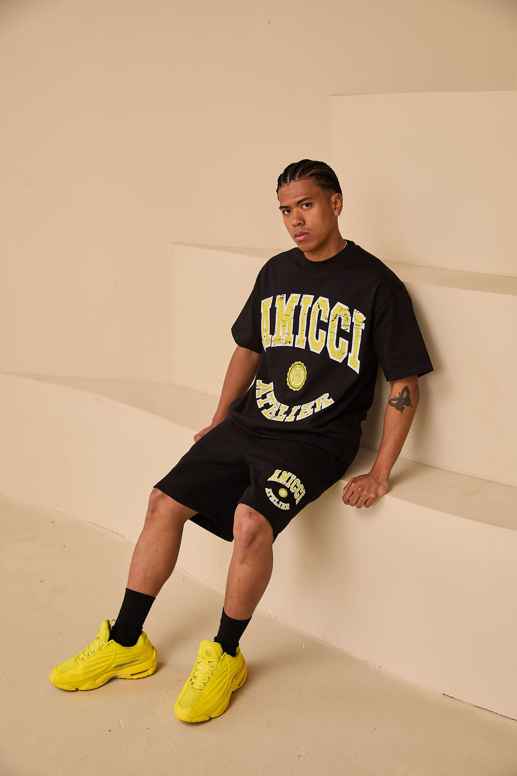 Institute Shorts Zwart