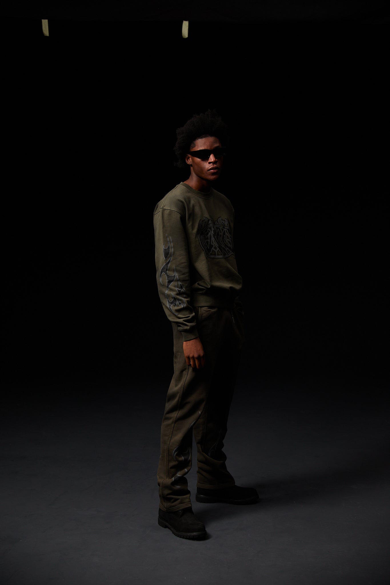 Honova Graphic Pant Green