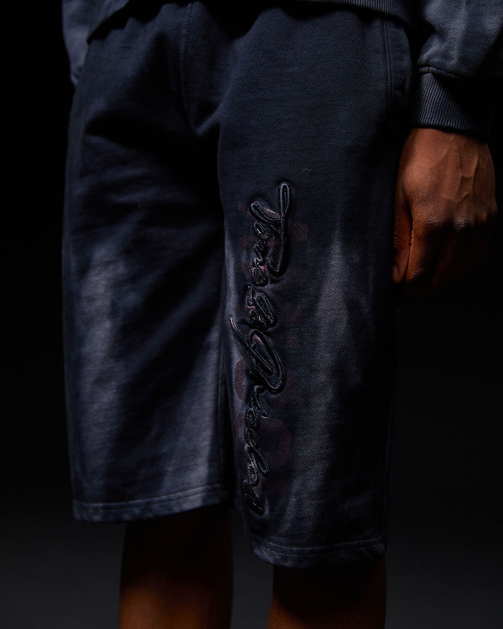 Enzo Marineblauwe Shorts