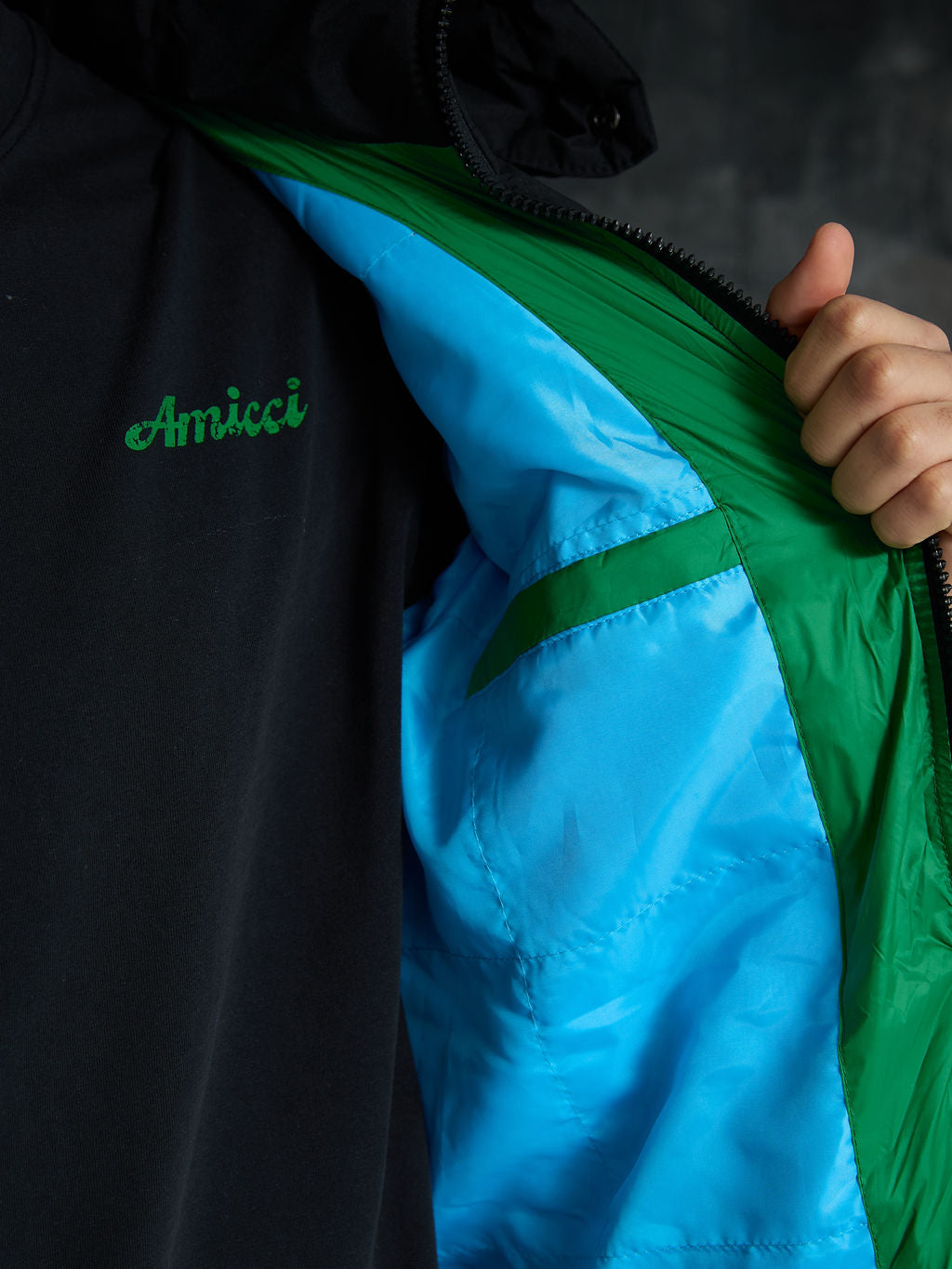 Bellezza Puffer Jacket Green