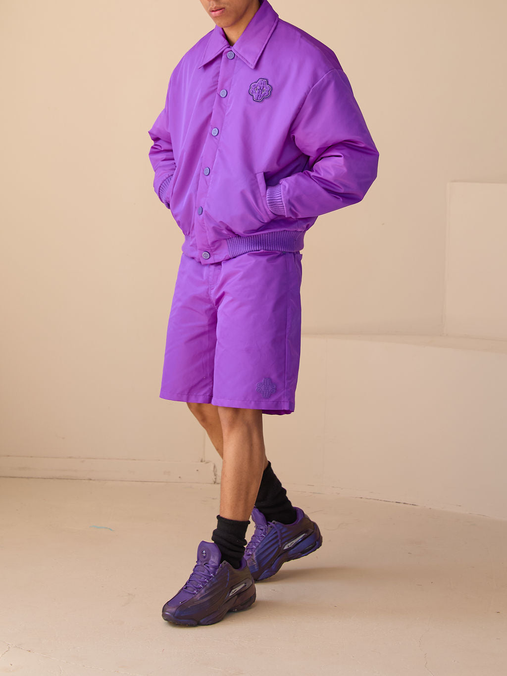 Laredo Bomber Jacket Purple
