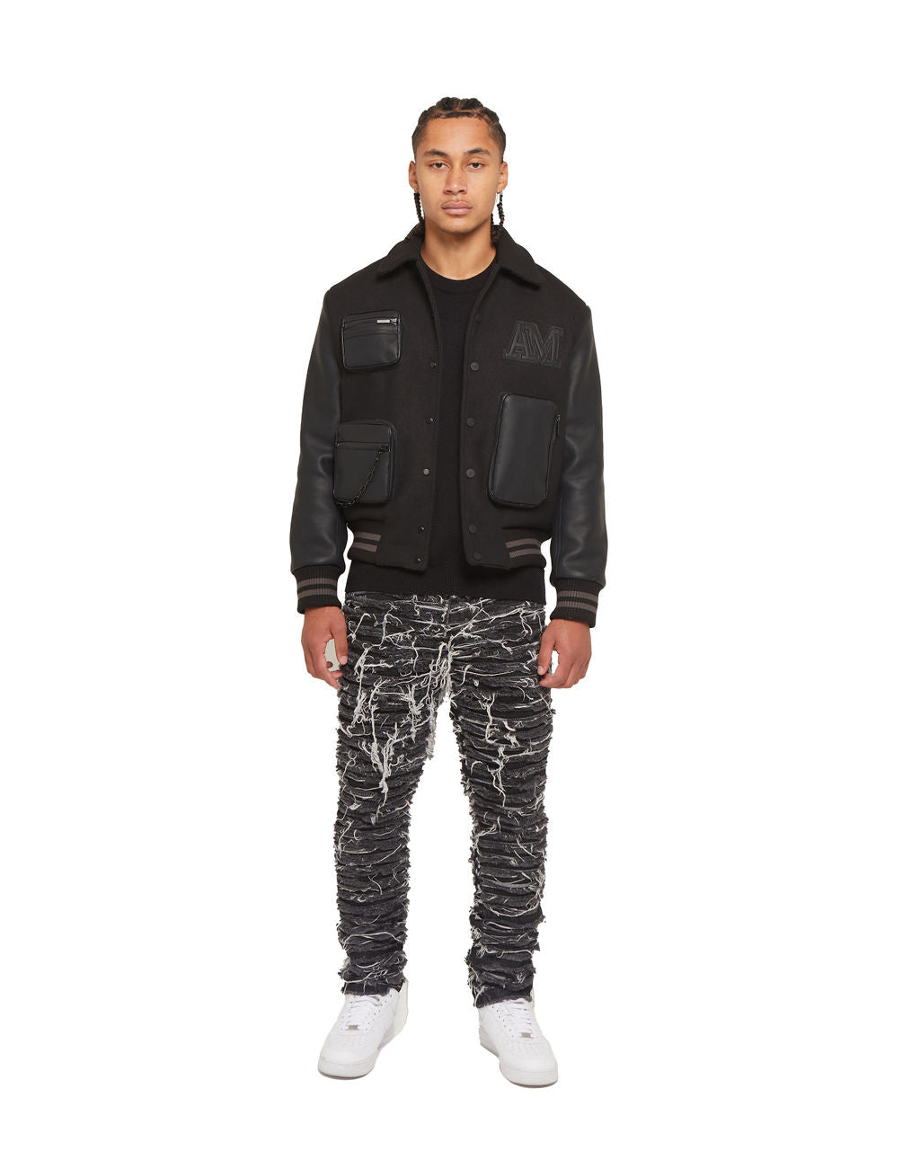 Georgio Wool Varsity Jacket