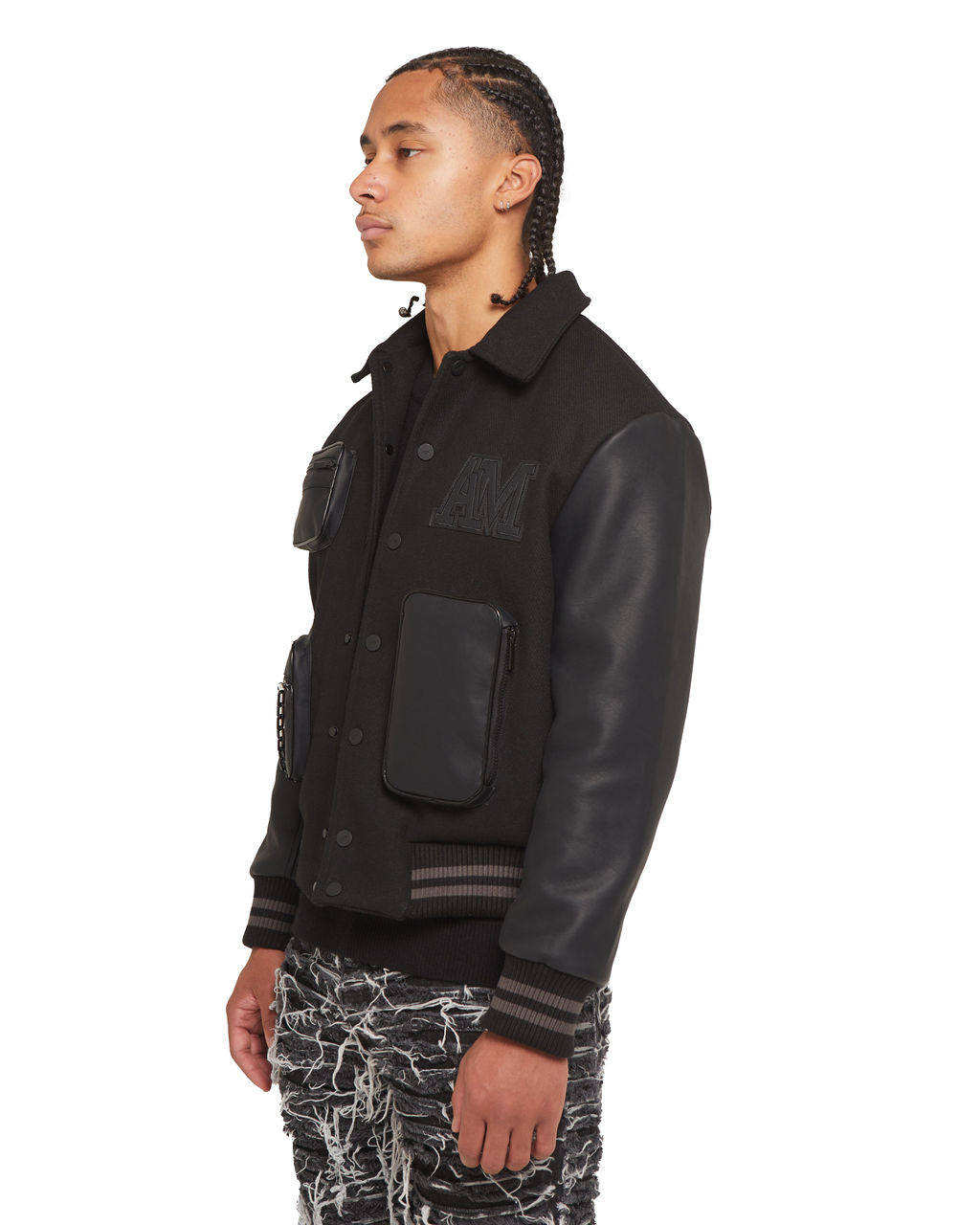 Georgio Wool Varsity Jacket