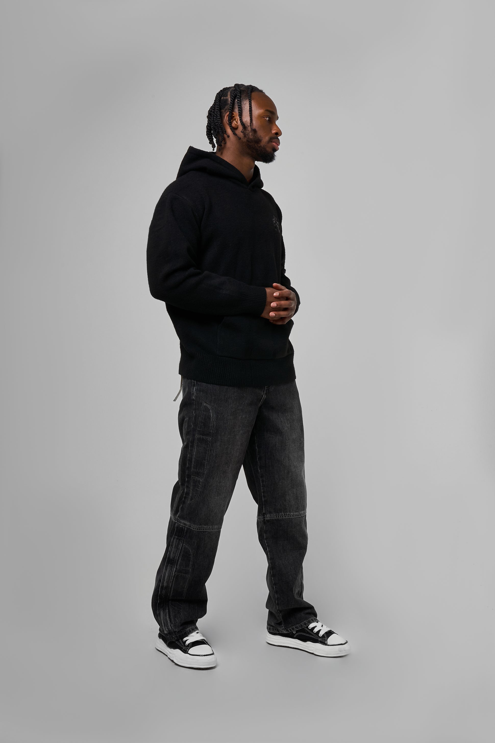 Generate Black Baggy Jean