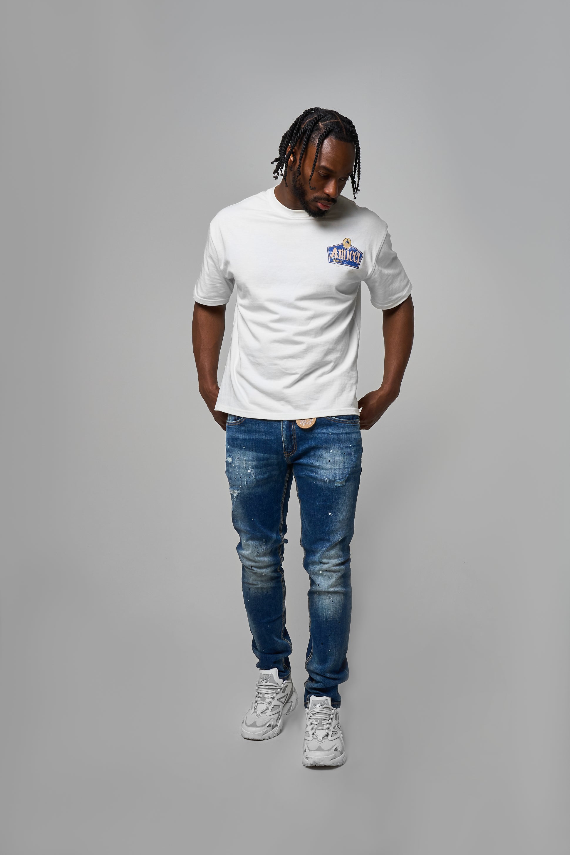 Harlan Blue Skinny Jean