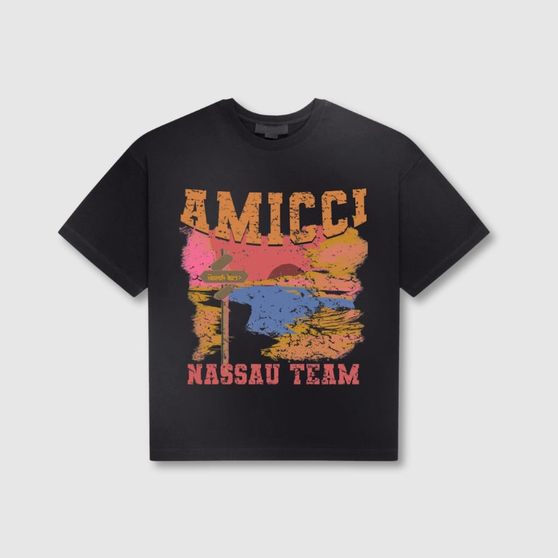 Nassau Zwarte T-Shirt