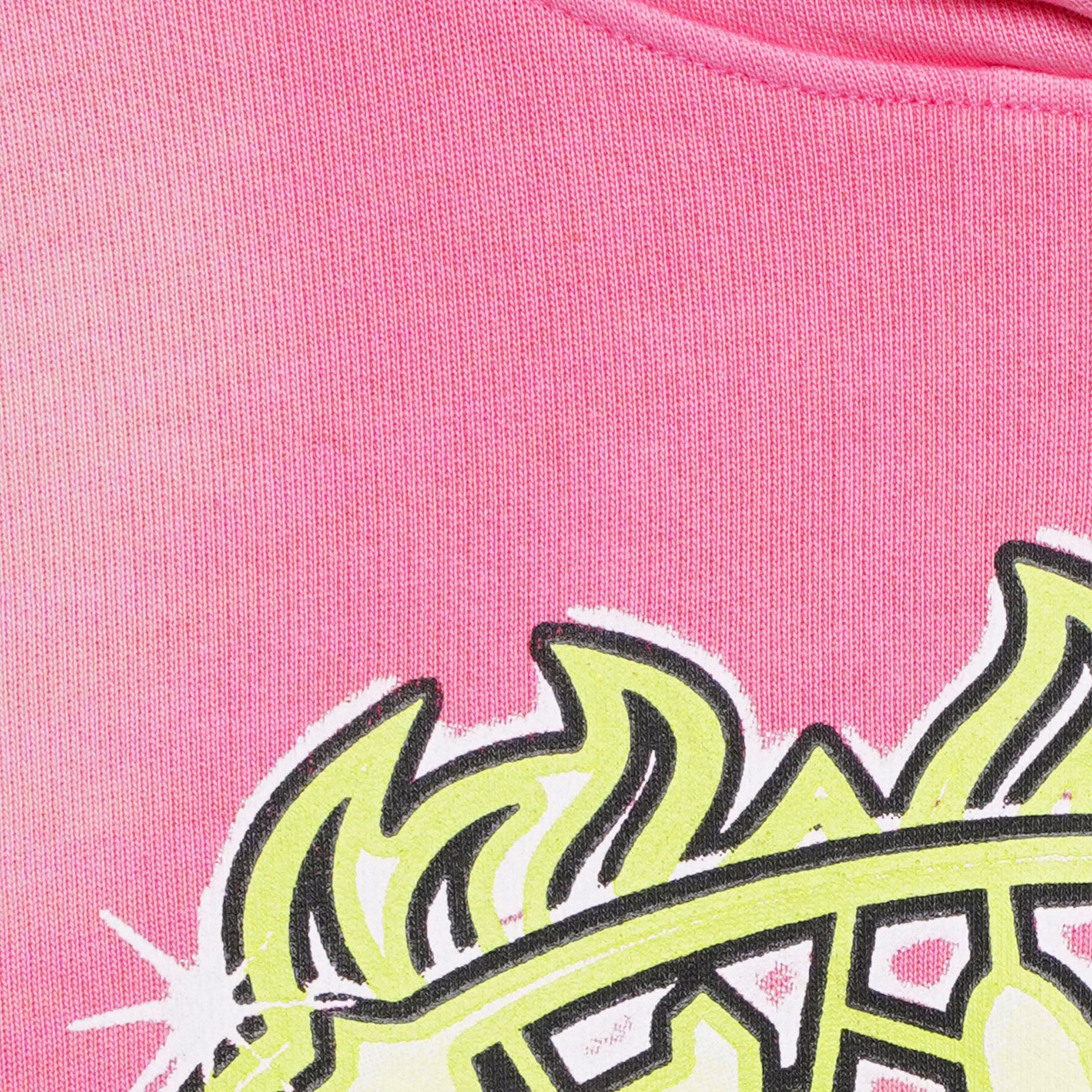 Paola Graphic Hoodie Pink