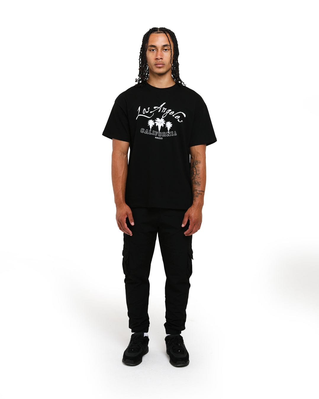 Amicci Cargo Pants Diego Black