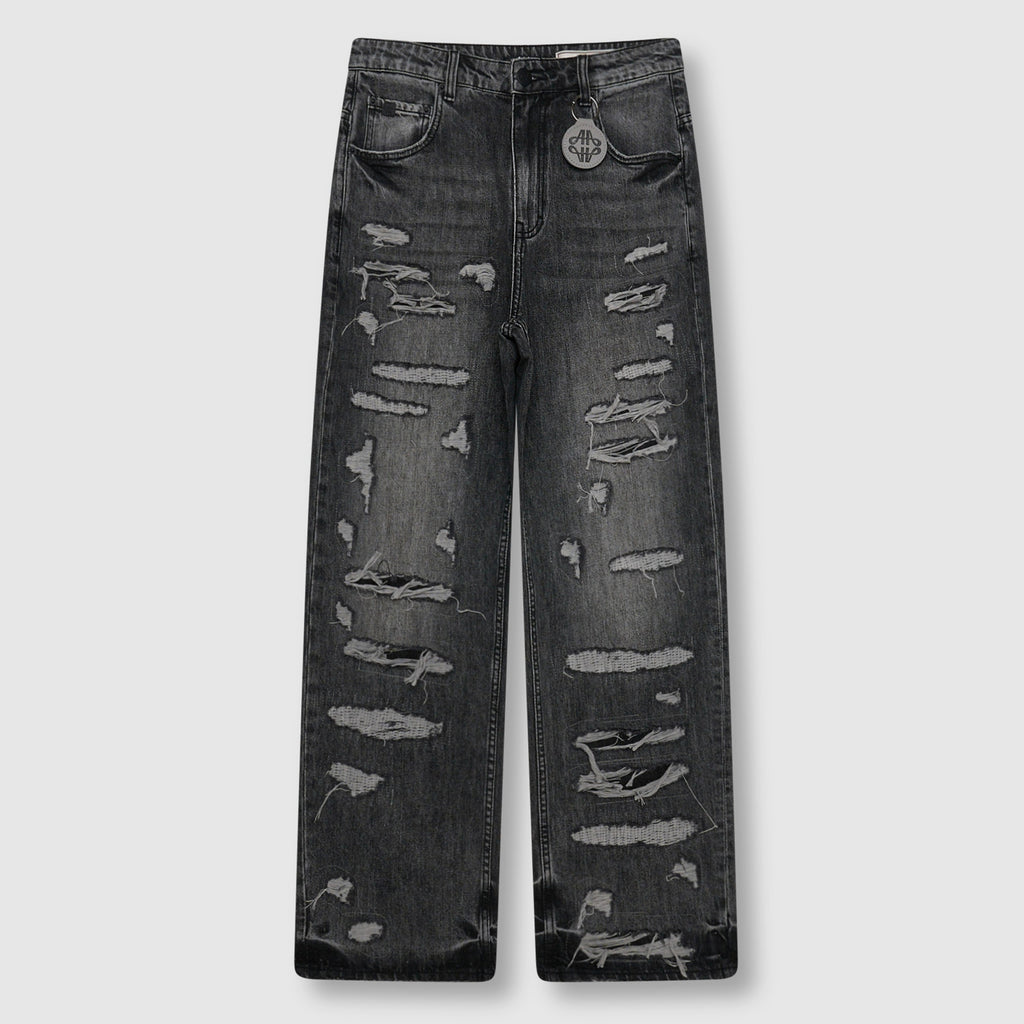 Manuel Grey Ripped Jean