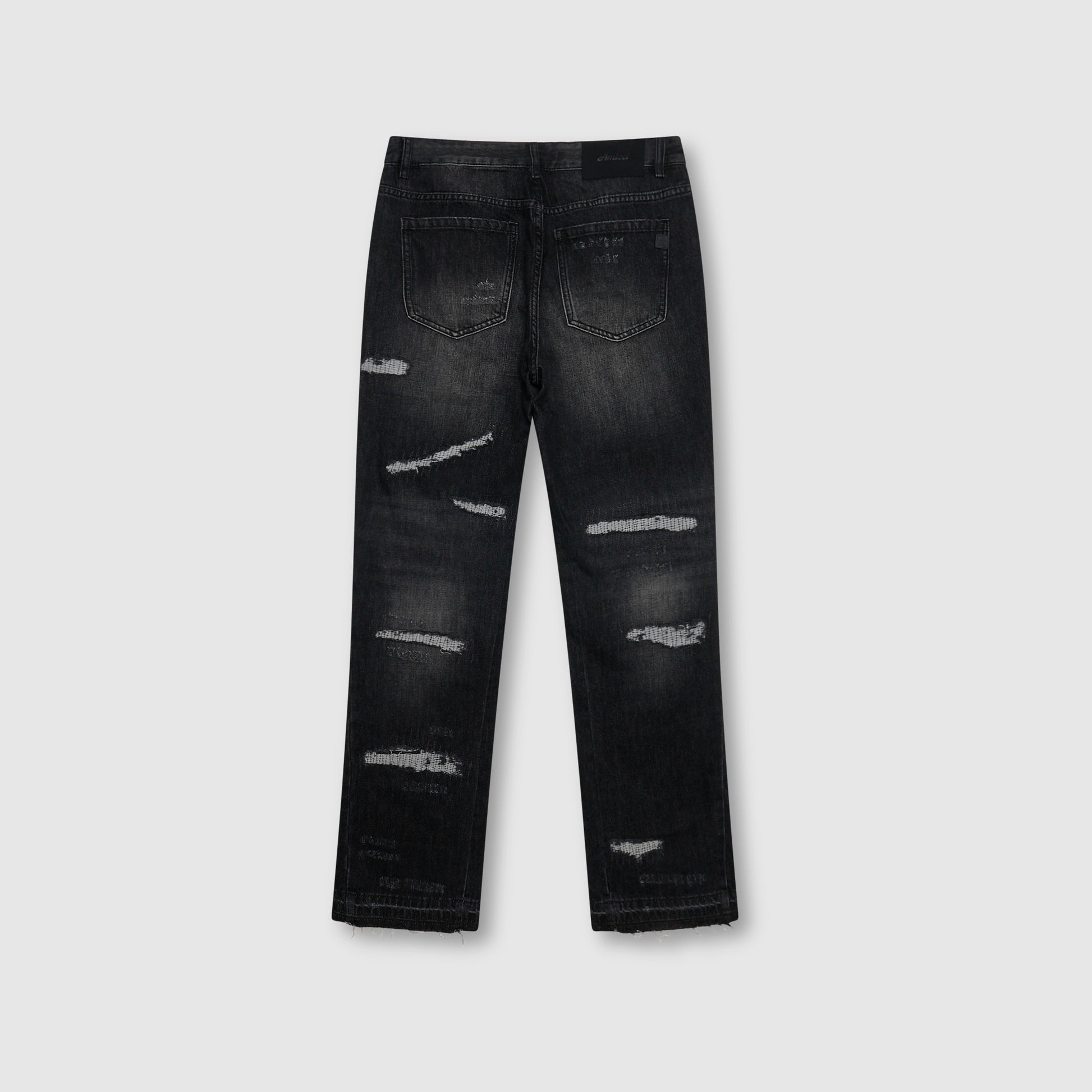 Trivoni Zwarte Flare Jeans