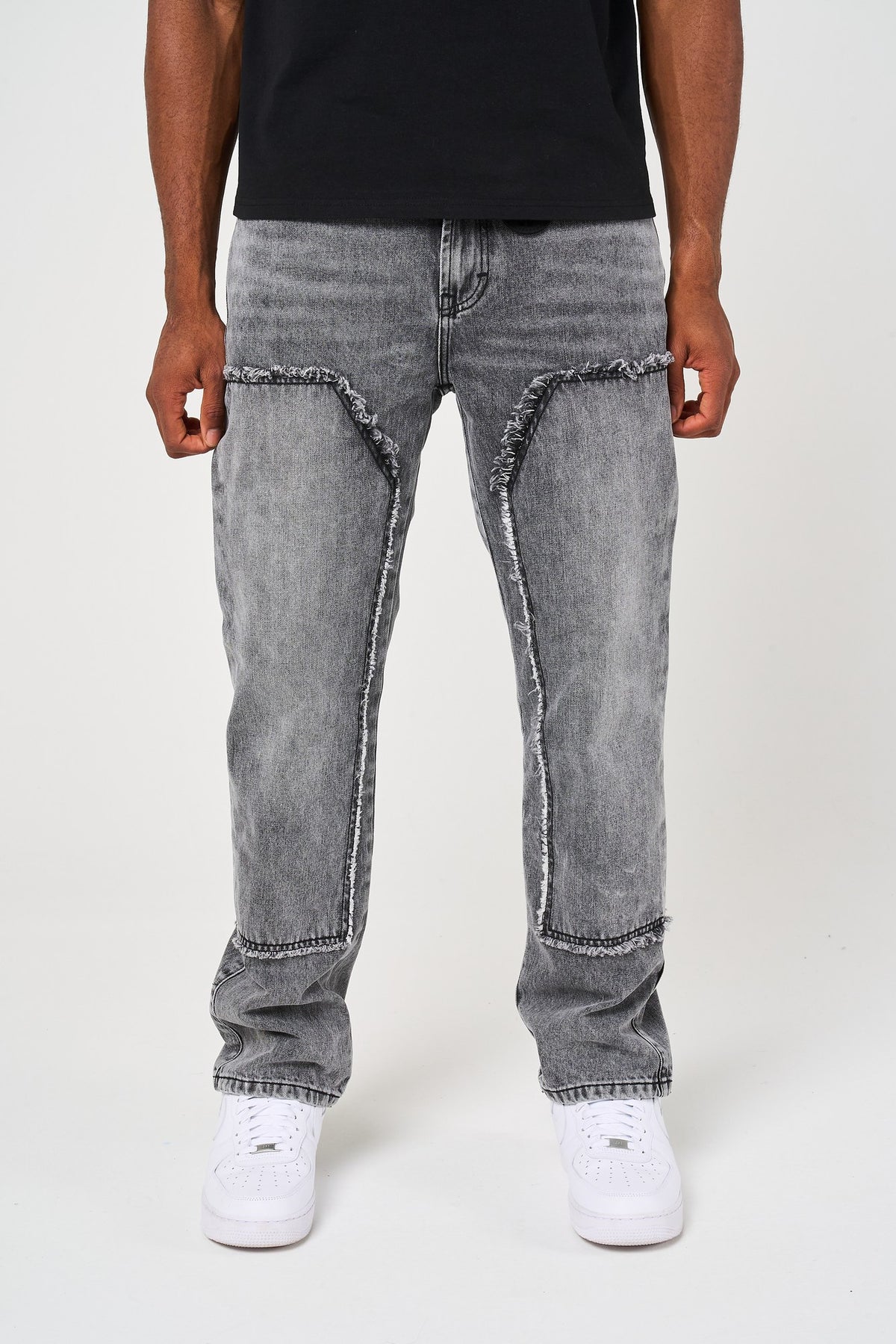 Hernan Lichtblauwe Was Jeans