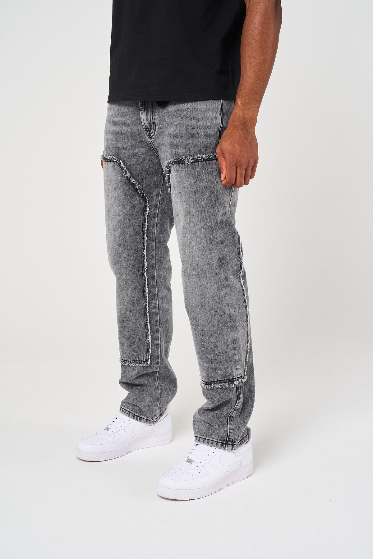 Hernan Lichtblauwe Was Jeans
