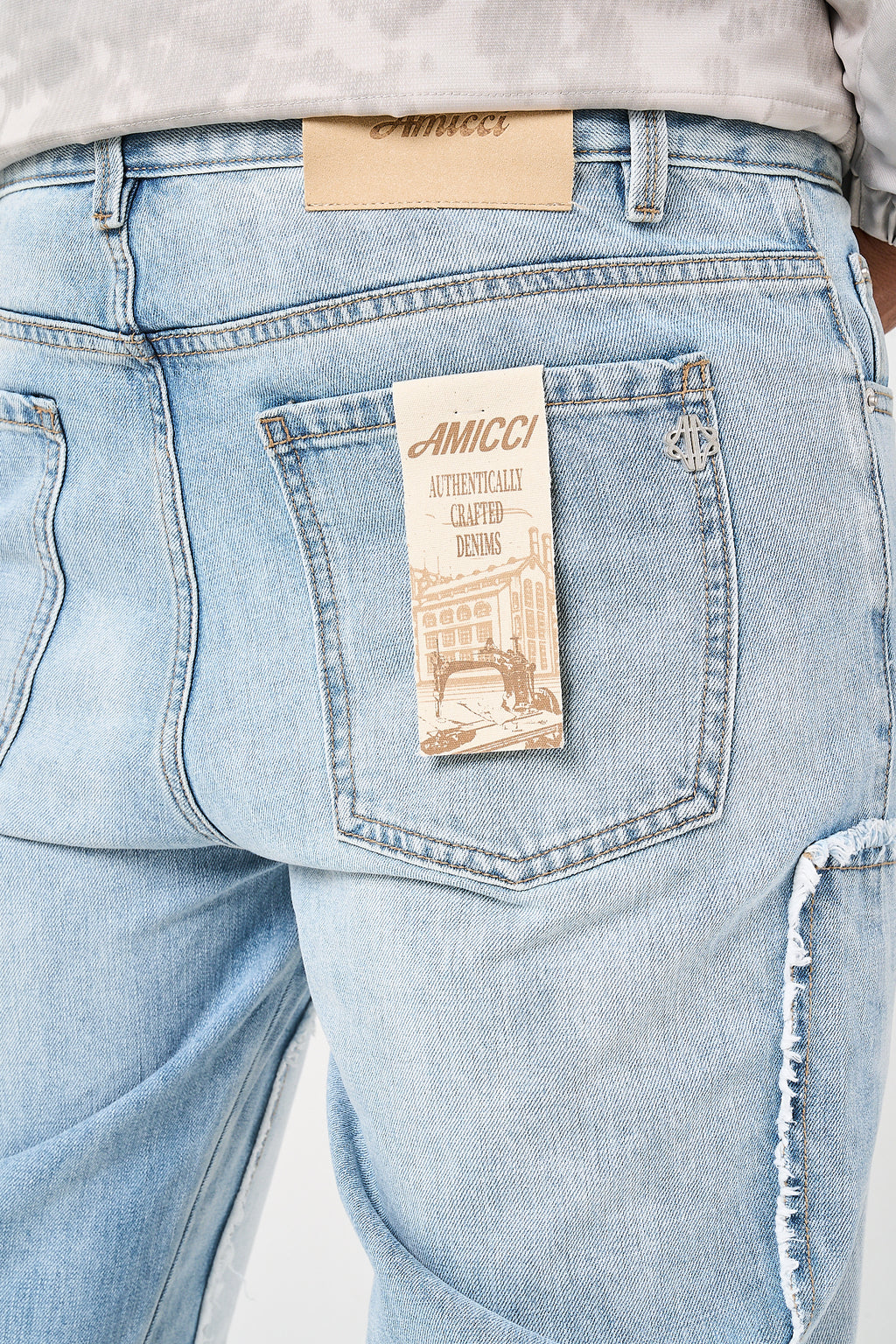 Hernan Groene Was Jeans