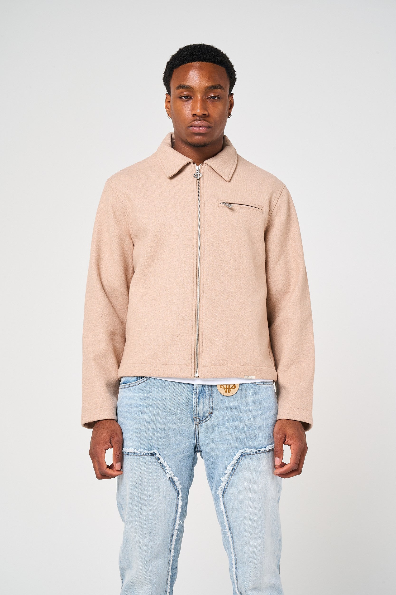 Ludlow Beige Coach Jacket