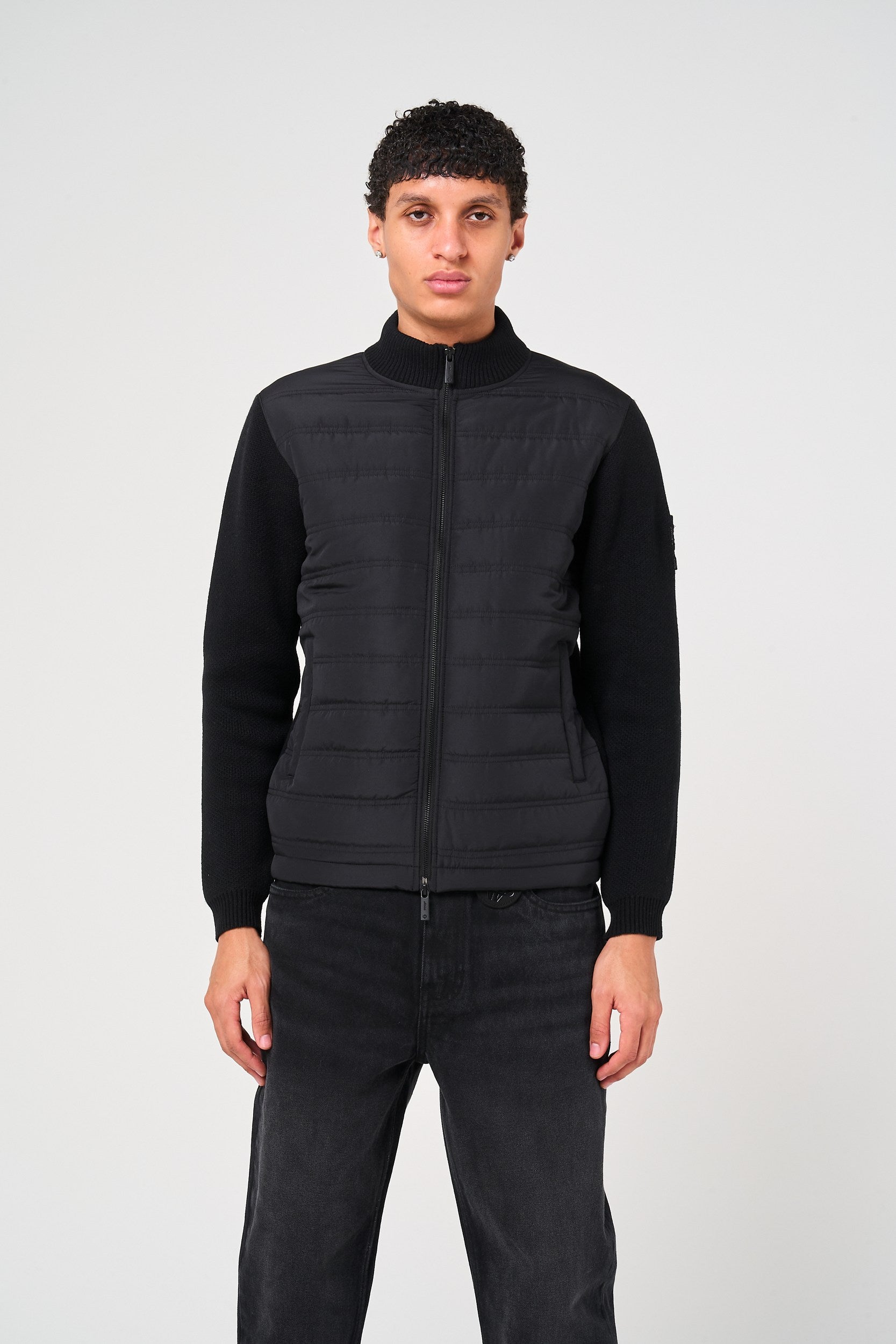 Hester Quilted Black Jacket