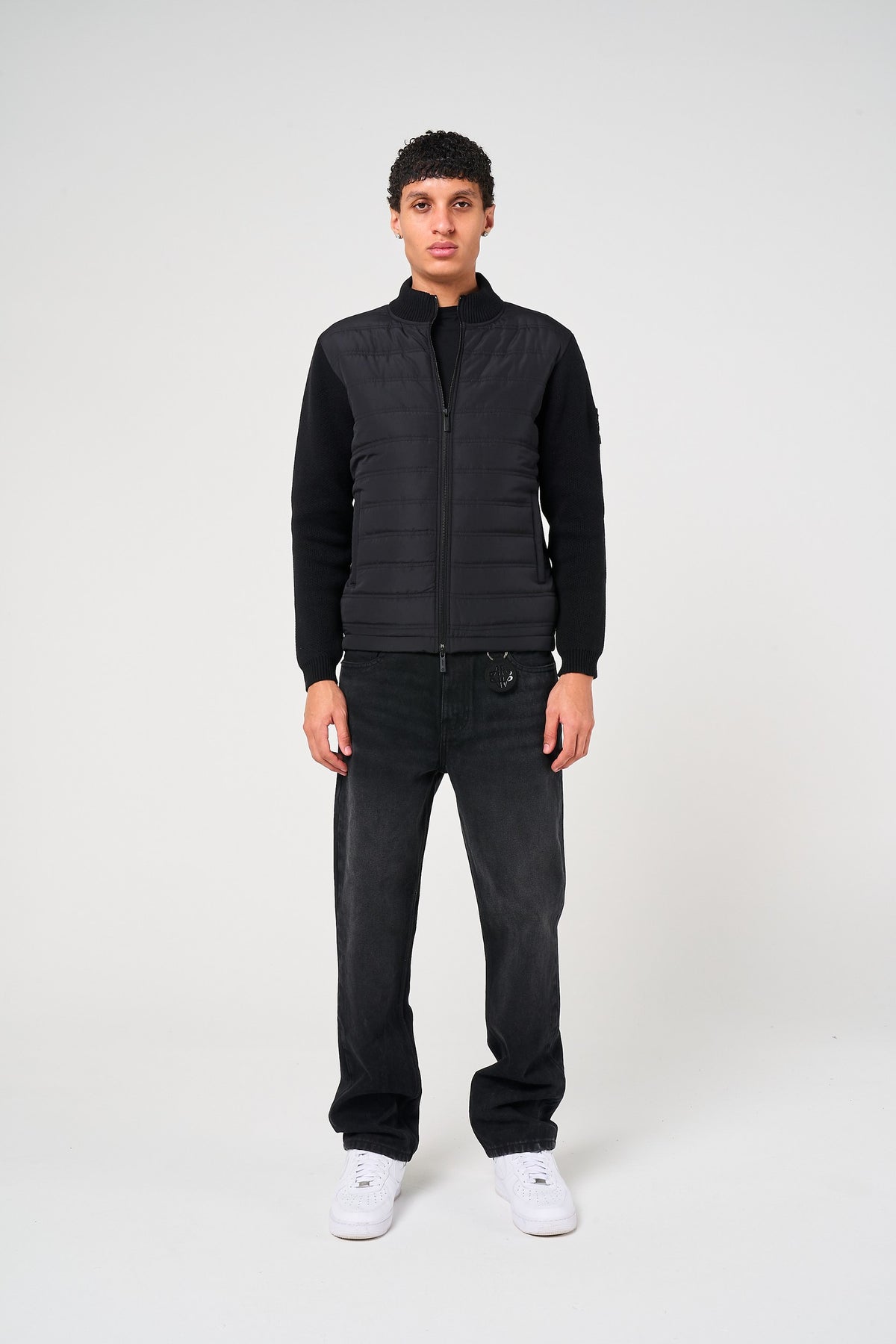 Lennox Black Straight Jean