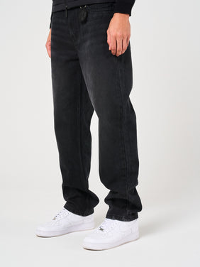 Lennox Zwarte Rechte Jeans