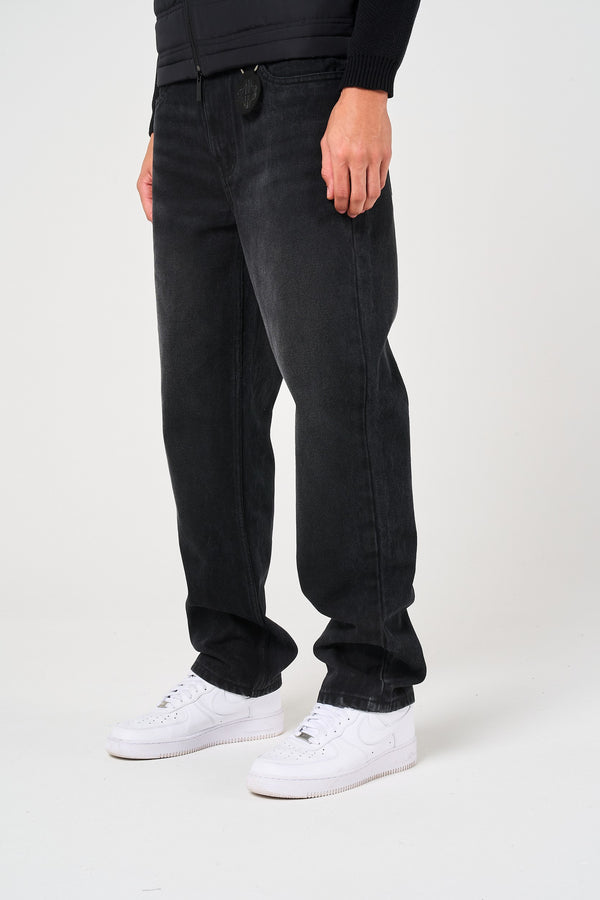 Lennox Zwarte Rechte Jeans