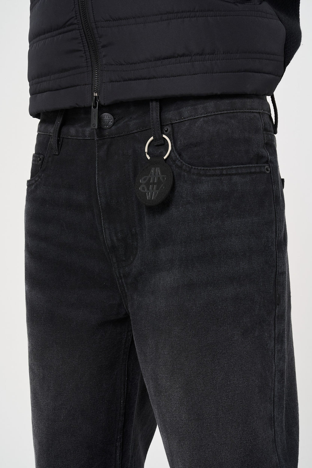 Lennox Black Straight Jean