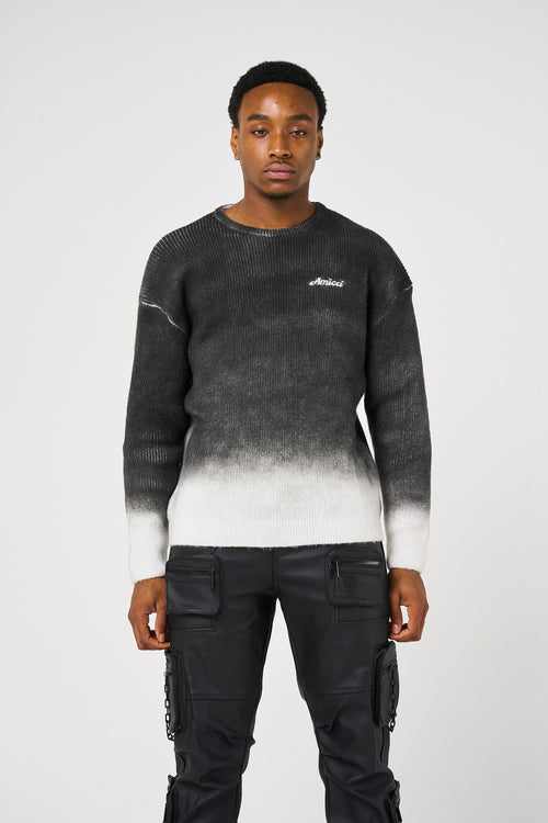 Barrett grijs gebreid sweatshirt