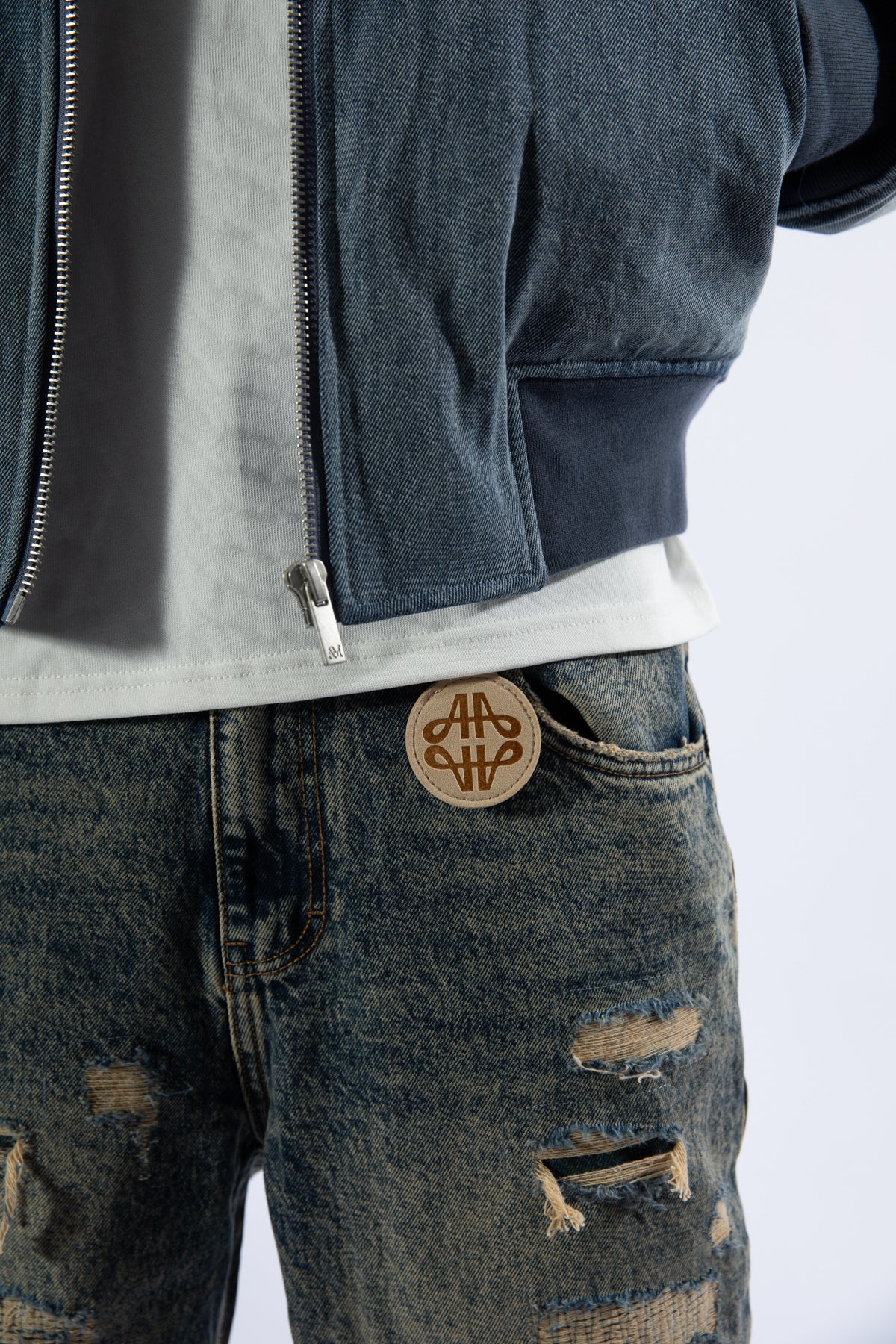Idalia Denim Bomberjack Blue