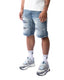 Sanko Mid Blue Shorts