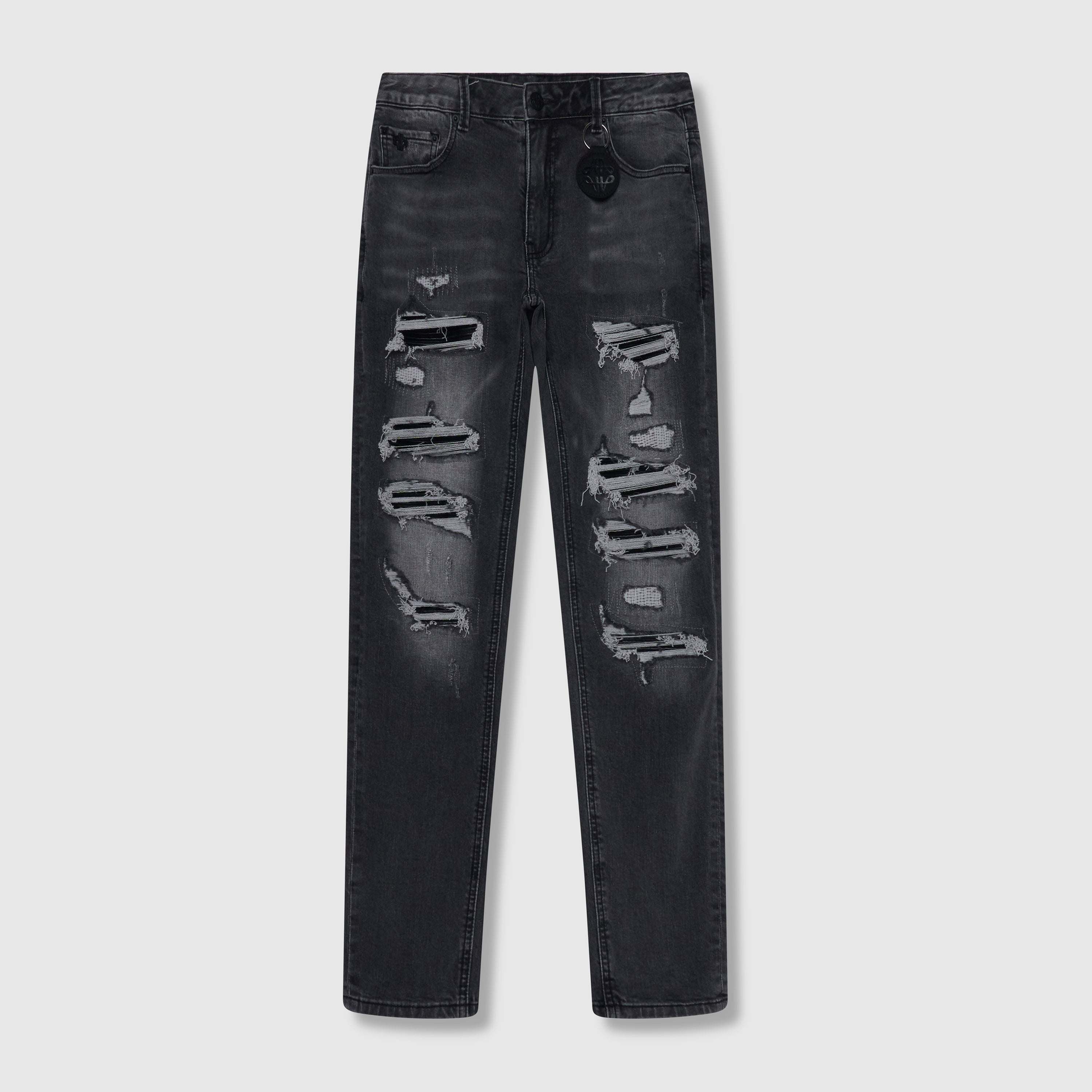 Diego Grijze Skinny Jeans