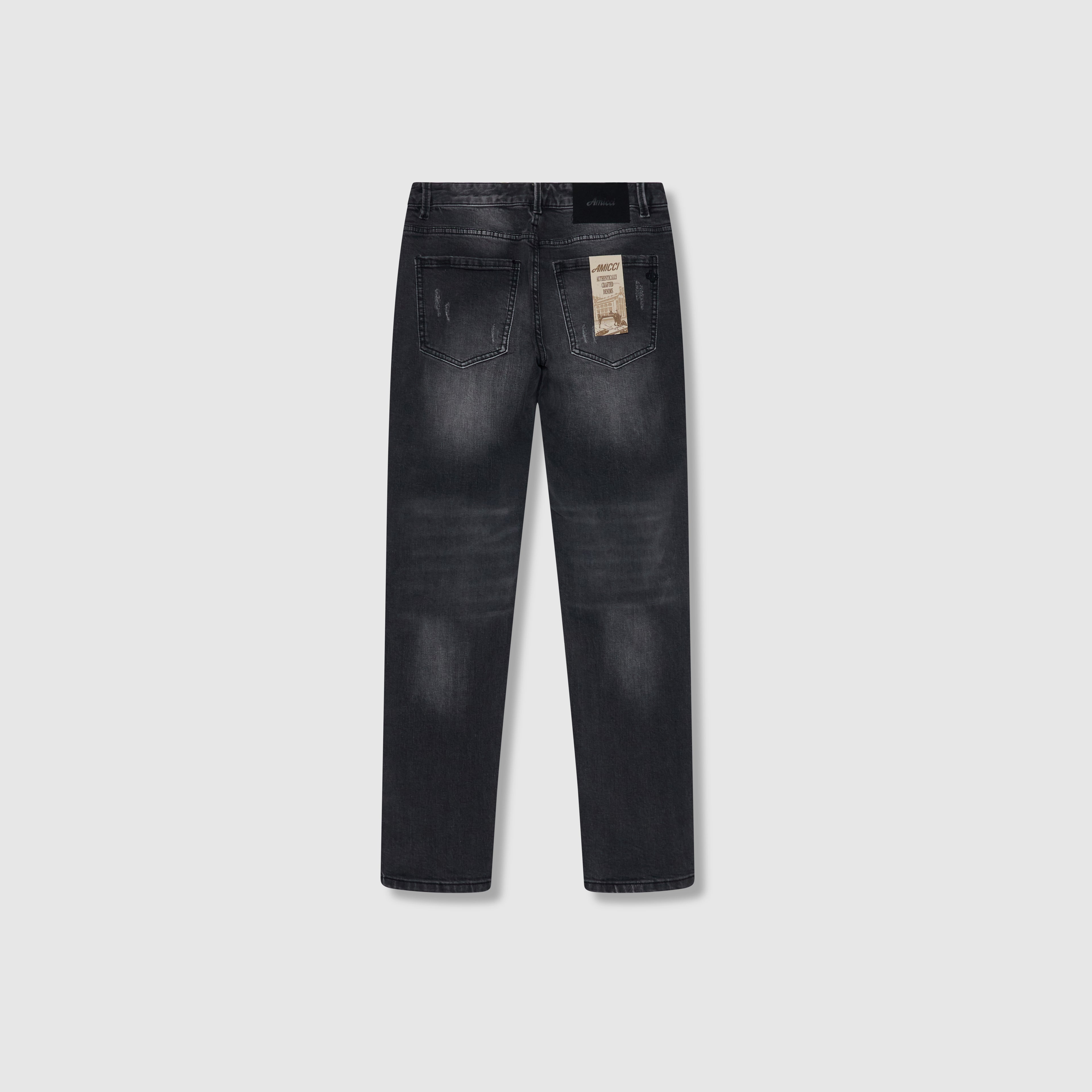 Diego Grijze Skinny Jeans