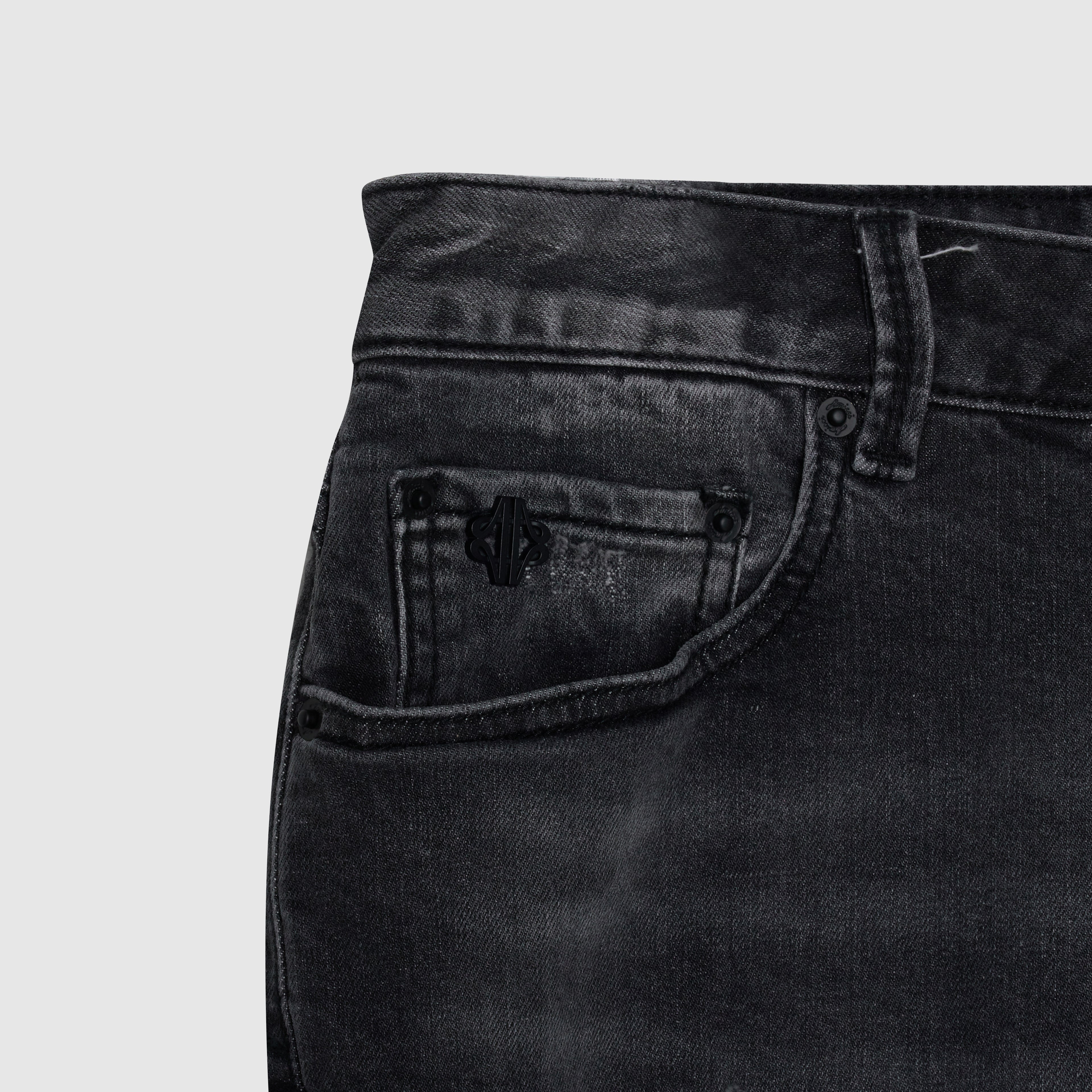 Diego Grijze Skinny Jeans