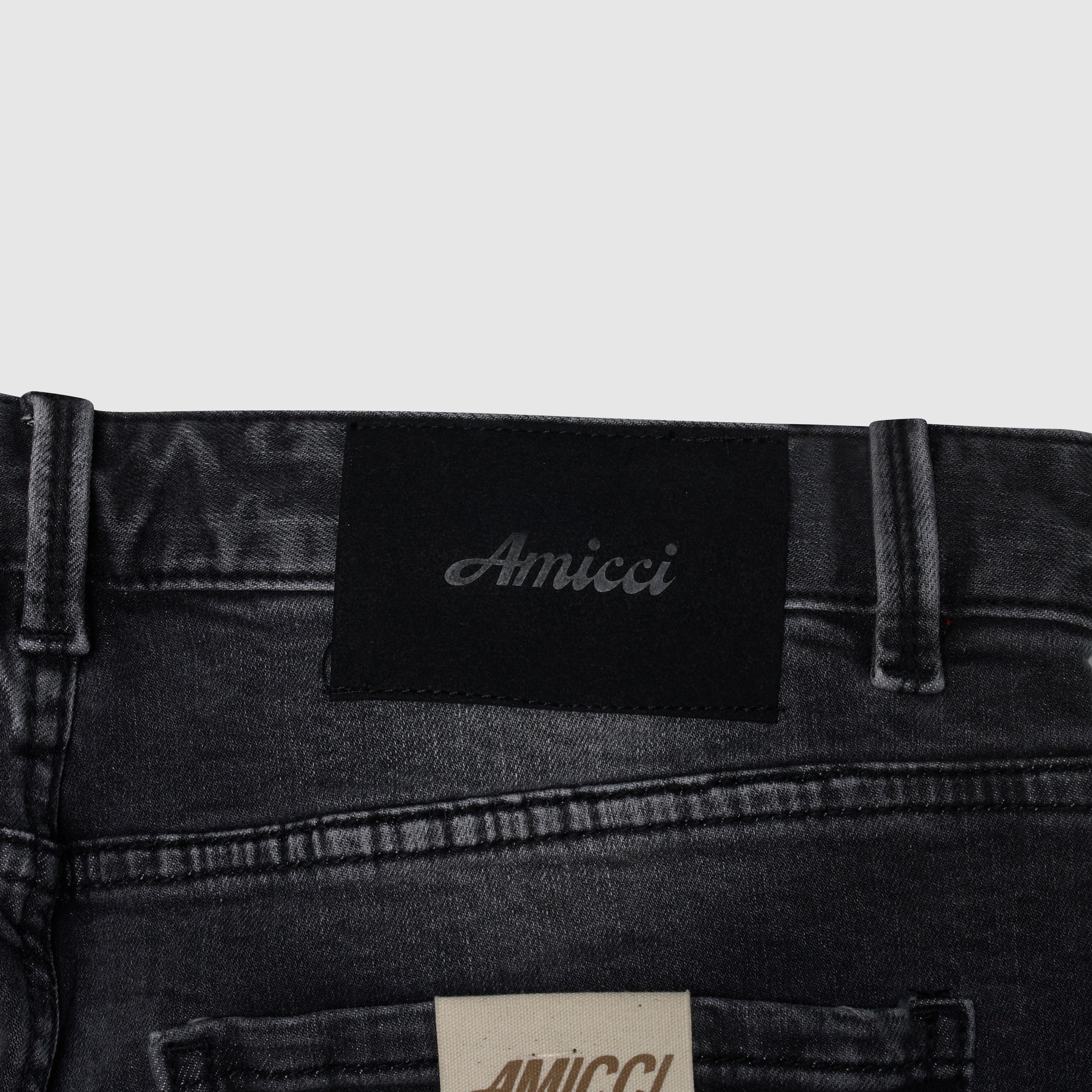 Diego Grijze Skinny Jeans