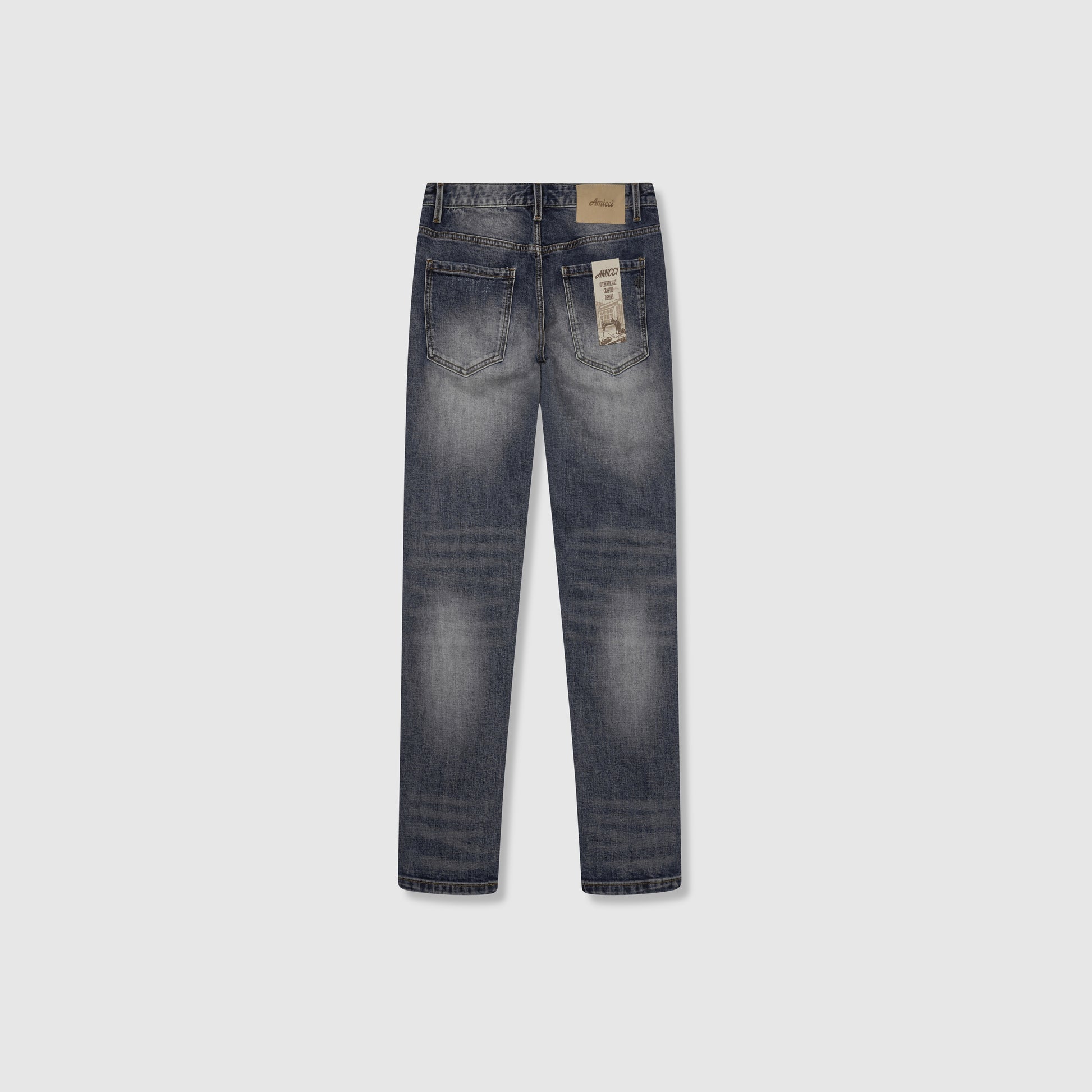 Arlow Blauwe Bandana Skinny Jeans