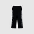 Merino Knitwear Black Jogger