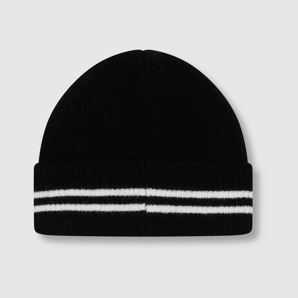 Fluffy Knit Logo Beanie