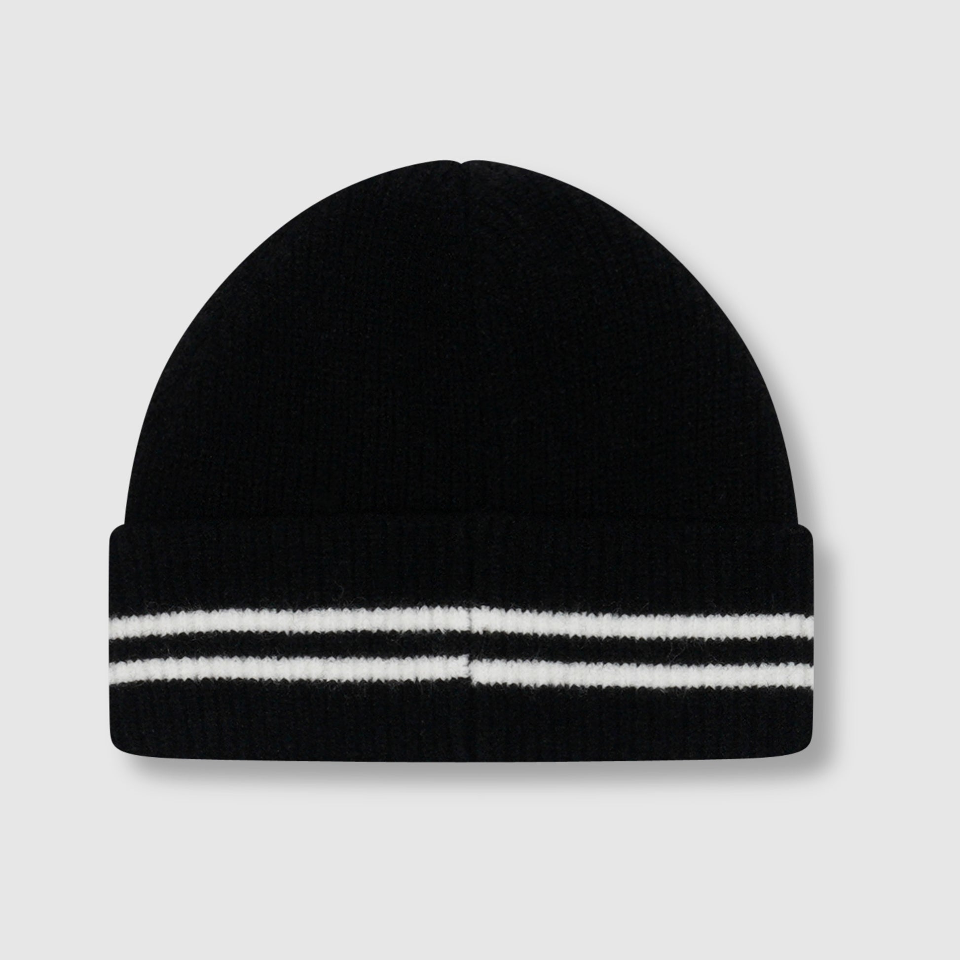 Fluffy Knit Logo Beanie