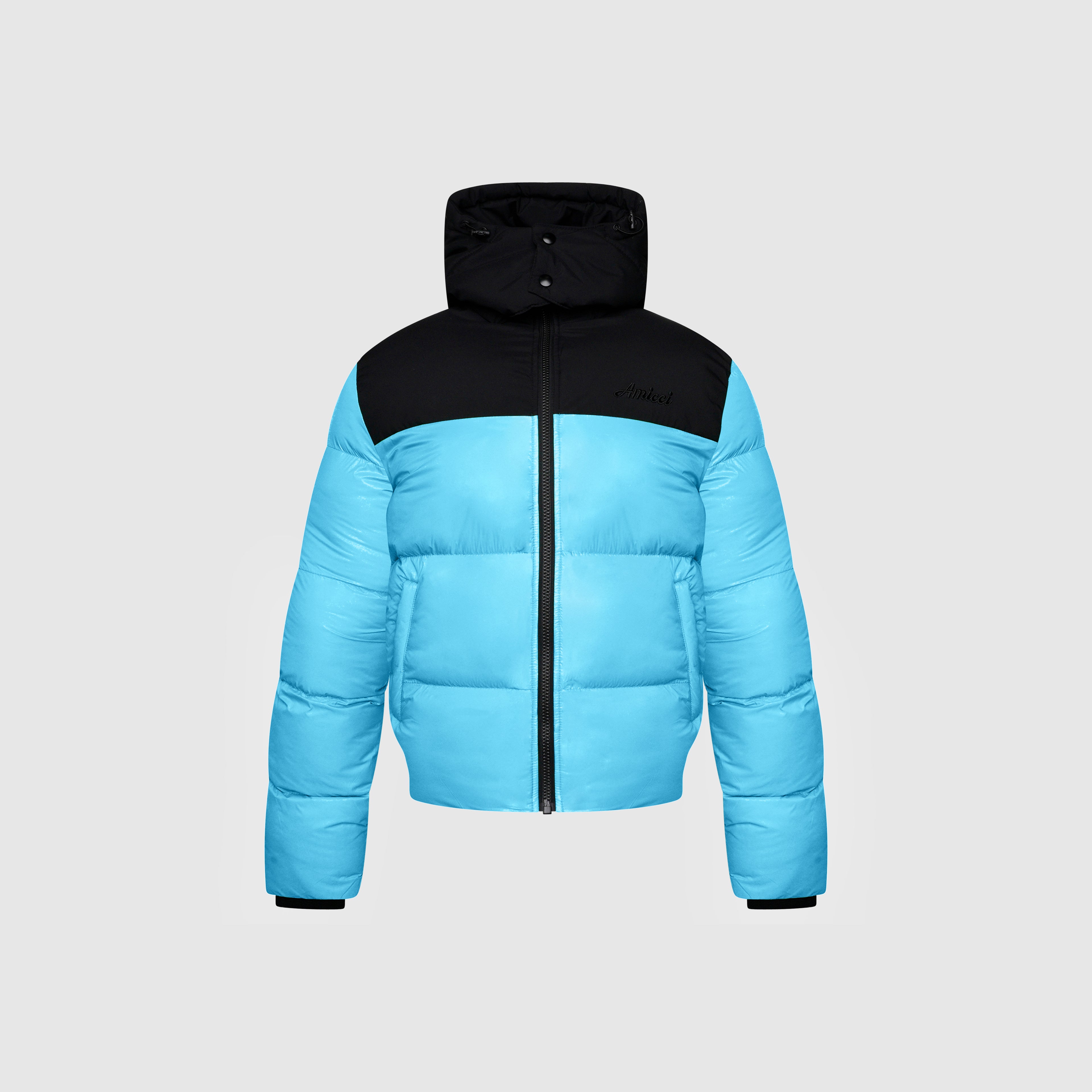 Bellezza Blue Puffer Jacket