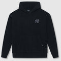Amos zwart gebreide hoodie