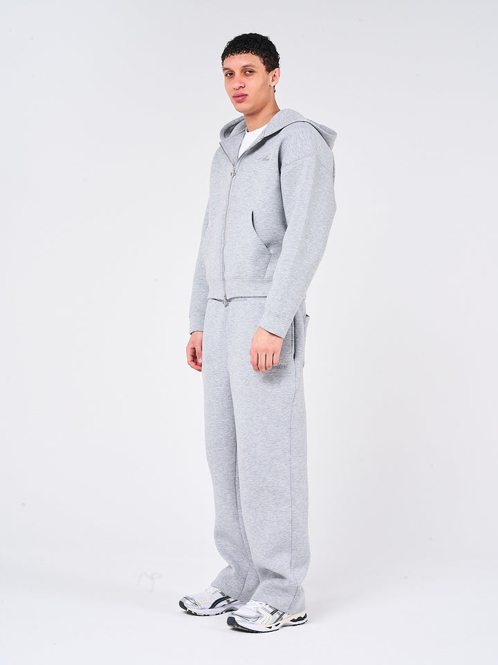 Atelier Grijze Scuba Hoodie