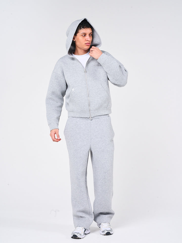 Atelier Grijze Scuba Hoodie