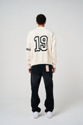 Nantes wit gebreid T-shirt met lange mouwen