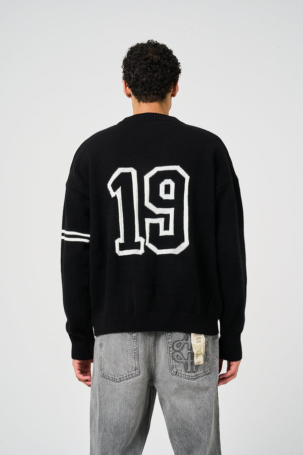 Nantes T-shirt met lange mouwen, zwart