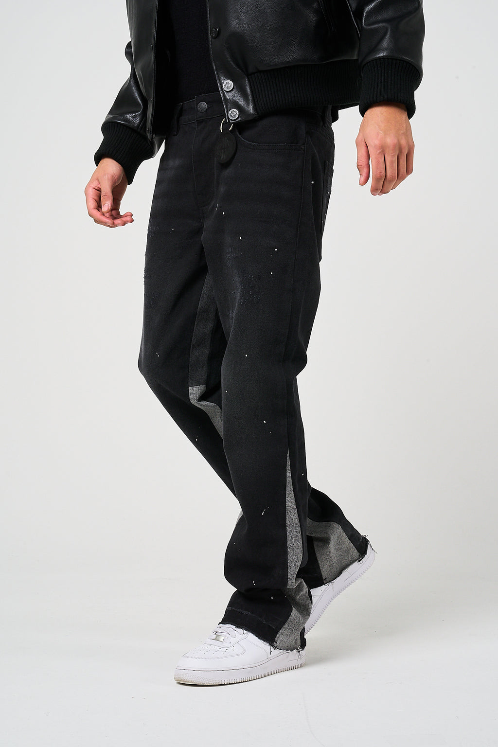 Maranello Grijs Flare Denim