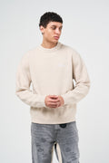 Dexter Beige Gebreid Sweatshirt