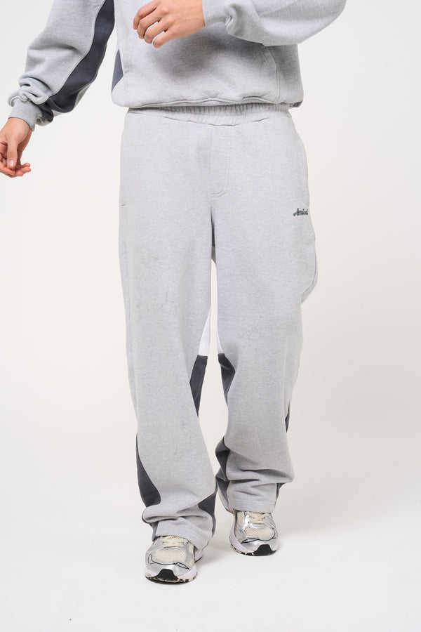 Modena Uitlopende Joggingbroek Grijs