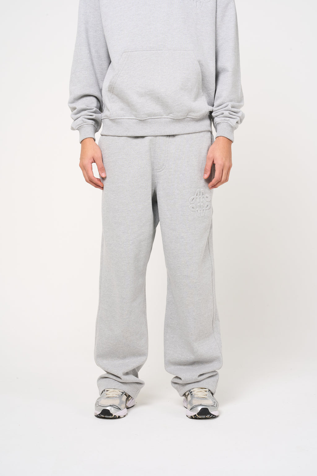Reyes Emblem Logo Jogger Grey