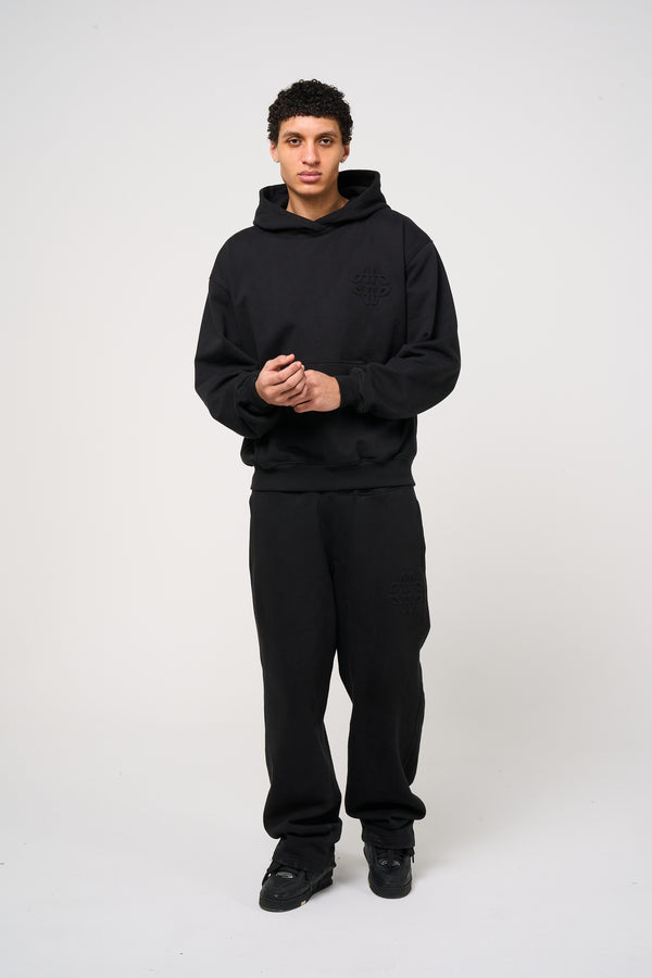 Reyes Emblem Logo Hoodie Black